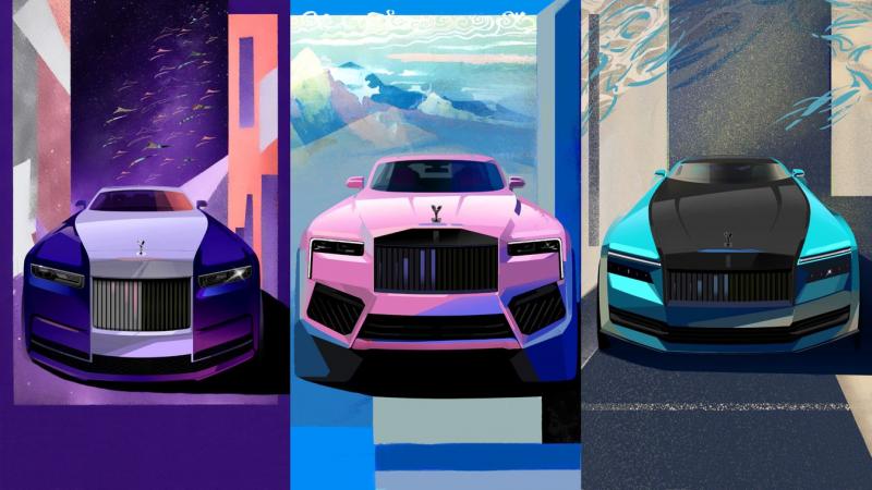 Ezeket a Rolls-Royce autókat a barlangok lenyűgöző festményei ihlették.